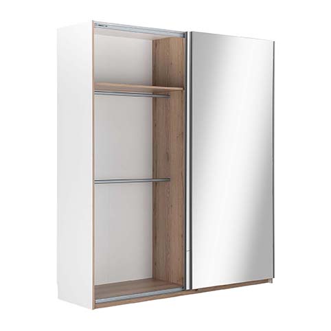 armoire dressing penderie mirors rangements nestor 3