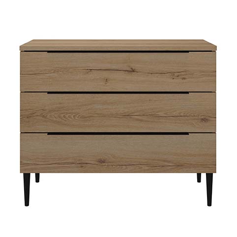 commode 3 tiroirs bois lucian 1
