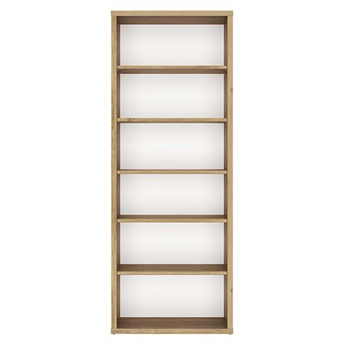 meuble haut rangement bois clair blanc elio 1