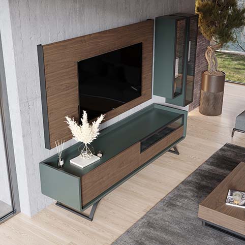 meuble-tv-vert