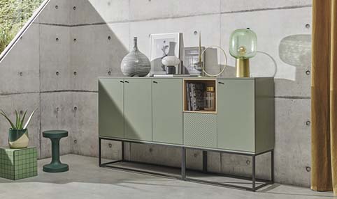 meuble-vert-salon