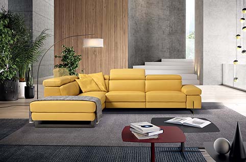 salon-cuir-jaune