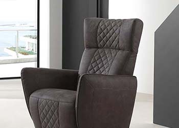 Fauteuil Fibre Noir