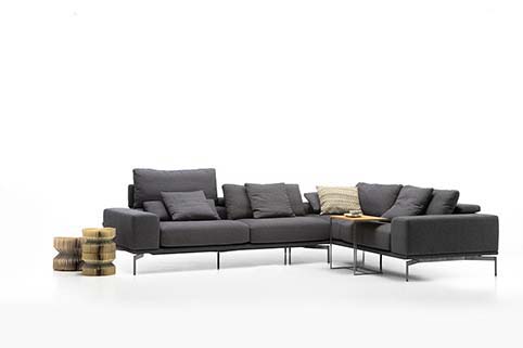 Canape Moderne Tissu Fonce Qualite