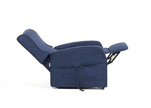 fauteuil relax lift tissu bleu moderne qualite 2