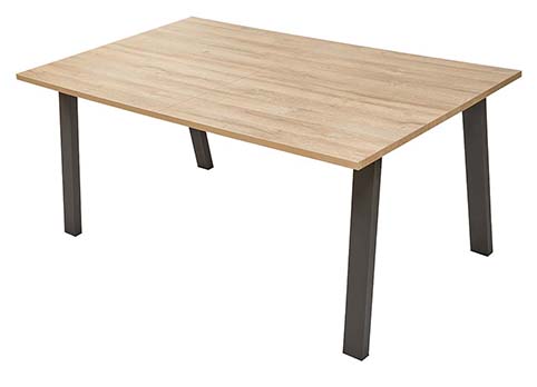 table rectangulaire salle a manger bois