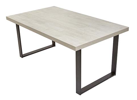 table rectangulaire salle a manger bois