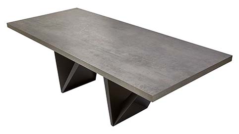 table rectangulaire salle a manger contemporaine