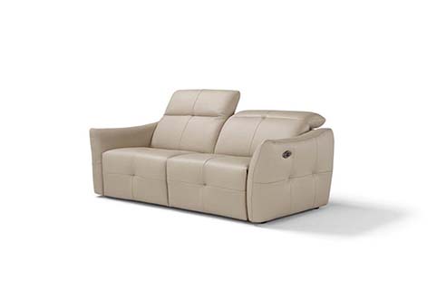 canape cuir design droit relax  confort