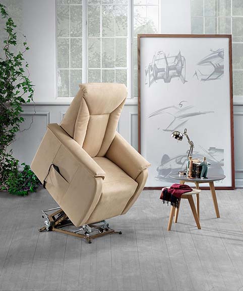 Fauteuil relax cuir