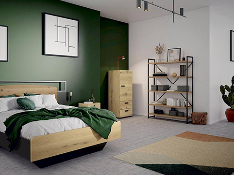 chambre a coucher moderne en bois