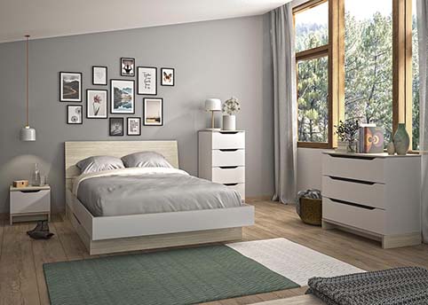 chambre a coucher adulte GRAY 02