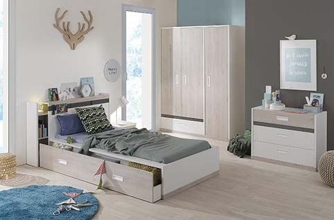 chambre a coucher jeune enfant TIAGO 01 