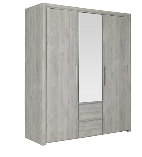 garde robe armoire chambre a coucher adulte ABBY 01