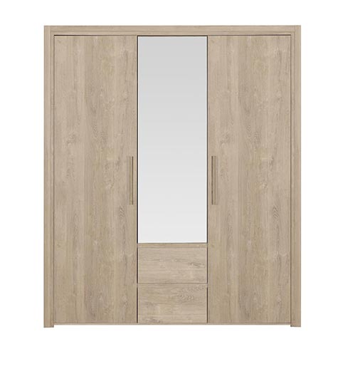 garde robe armoire chambre a coucher adulte ABBY 04