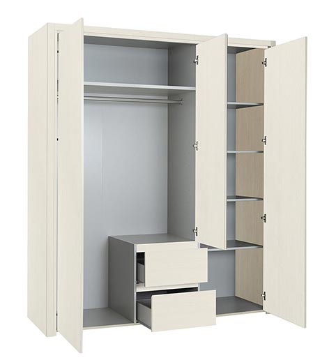 garde robe armoire chambre a coucher adulte ABBY 08