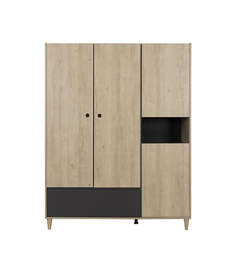 garde robe armoire chambre a coucher adulte AXEL 01