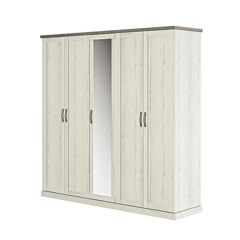 garde robe armoire chambre a coucher adulte CHAMONIX 04