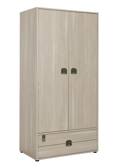 garde robe armoire chambre a coucher adulte INDIANA 02