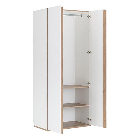 garde robe armoire chambre a coucher adulte NESTOR 04