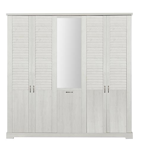 garde robe armoire chambre a coucher adulte THELMA 07