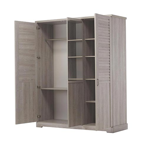 garde robe armoire chambre a coucher adulte THELMA 10