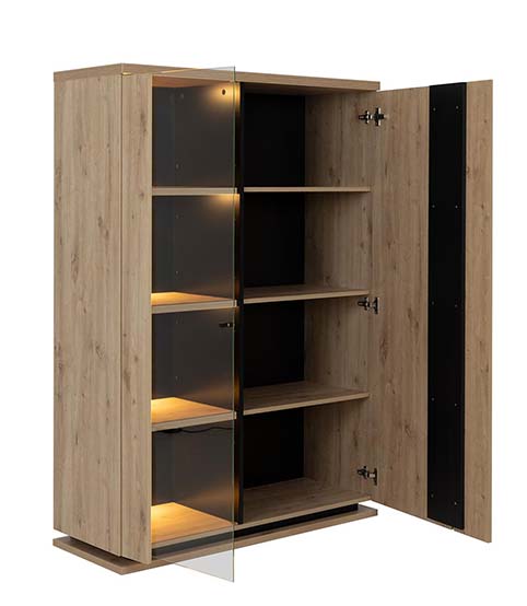 vitrine colonne dressoir de salon CRACK 05