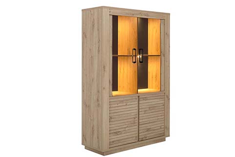 vitrine colonne dressoir de salon ESTRAN 05