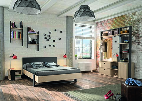 vue chambre a coucher enfant adolescent duplex 2