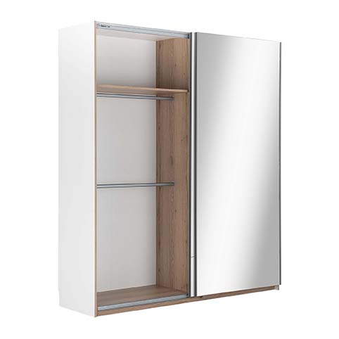 armoire dressing penderie mirors rangements nestor 3