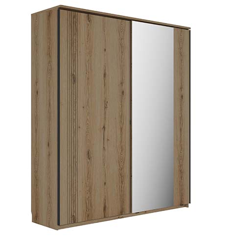 armoire penderie portes coulissantes miroir enzo 2