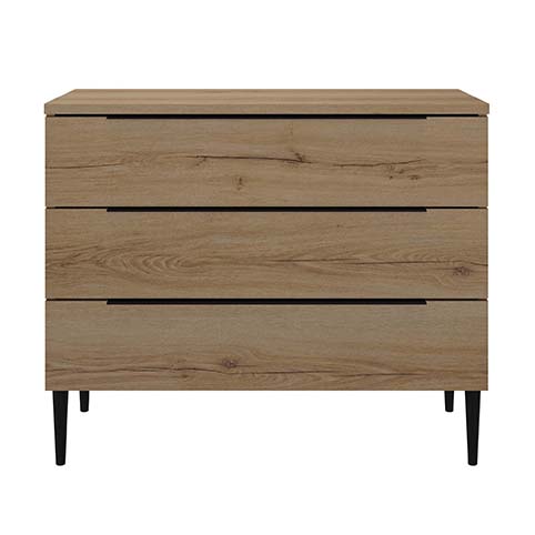 commode 3 tiroirs bois lucian 1