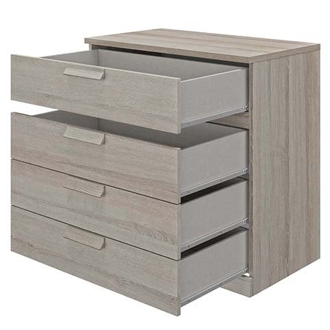 commode 4 tiroirs bois gris cyrus 2