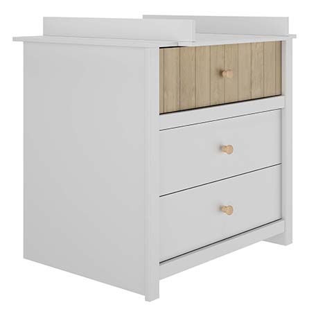 commode table a langer 3 tiroirs rangement bois blanc charlie 2