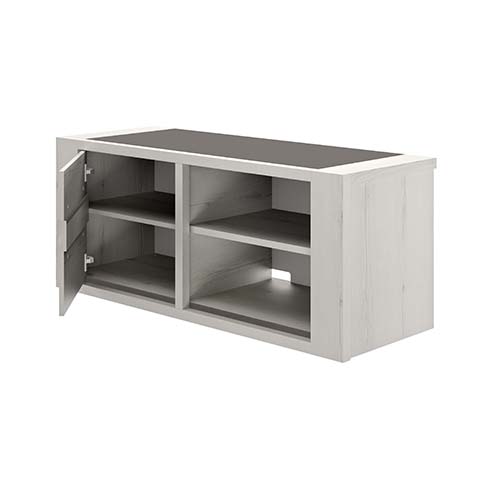 buffet rangement support tele bois blanc ceruse marceau 4