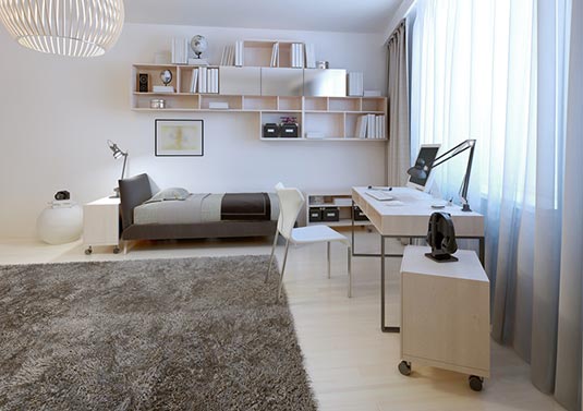 Le mobilier indispensable pour une chambre d’étudiant modern