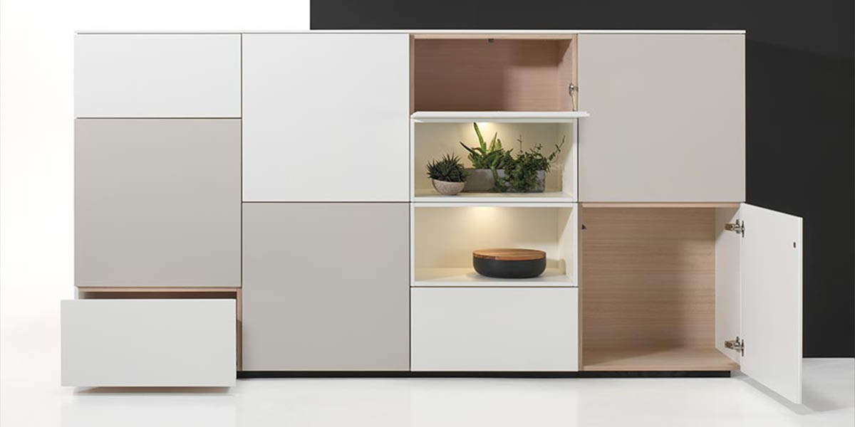 Meubles modulables pour une salle à manger