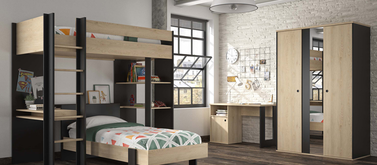Chambres à coucher jeunes