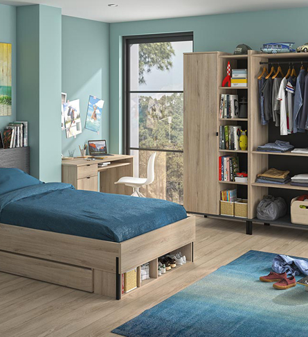 Chambres à coucher jeunes