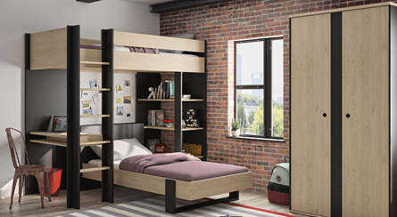 Chambres à coucher jeunes