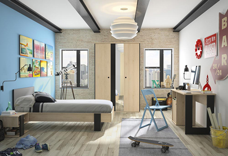 Chambres à coucher jeunes