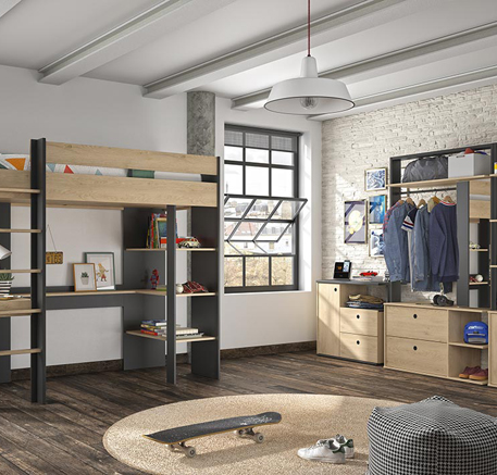 Chambres à coucher jeunes