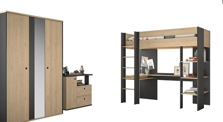 Meubles de chambre jeune