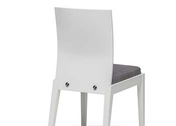 Chaise Blanche Dos Salle a Manger