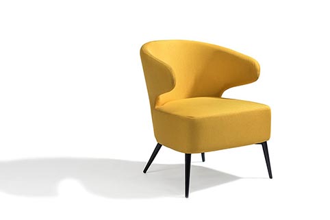 Chaise Design Salle a Manger Tendance Jaune